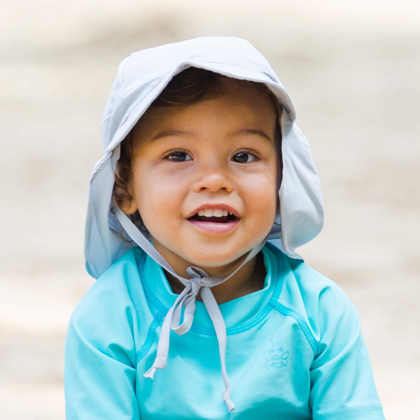 Adjustable Breathable Kids Swim Hat UPF 50 Protection