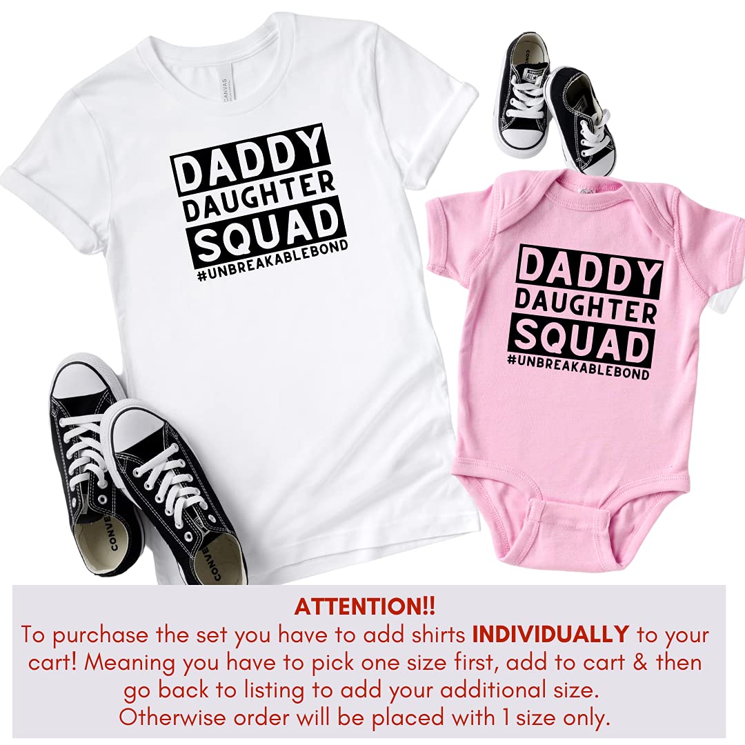 Daddy Daughter Matching Shirts