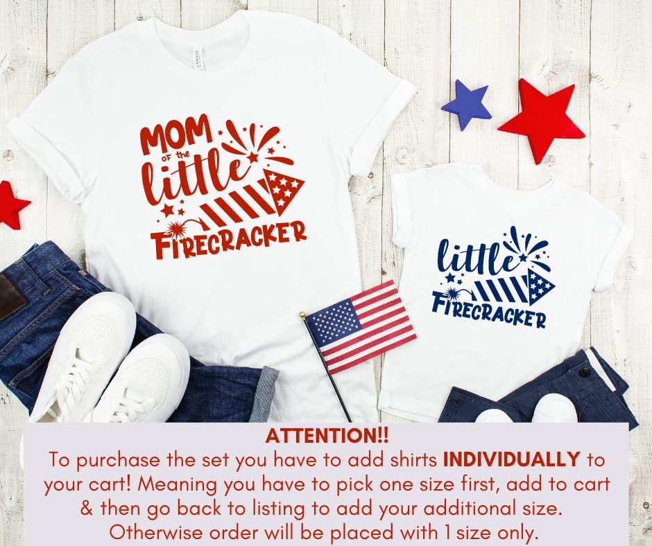 4th of July Matching Outfits Mom Daughter