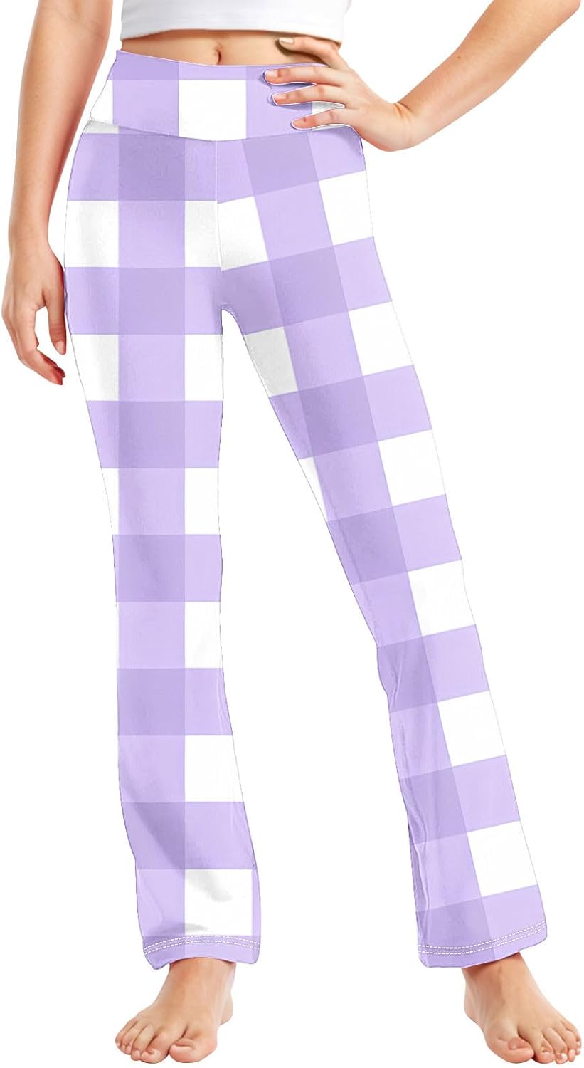 Chic Plaid Yoga Pants