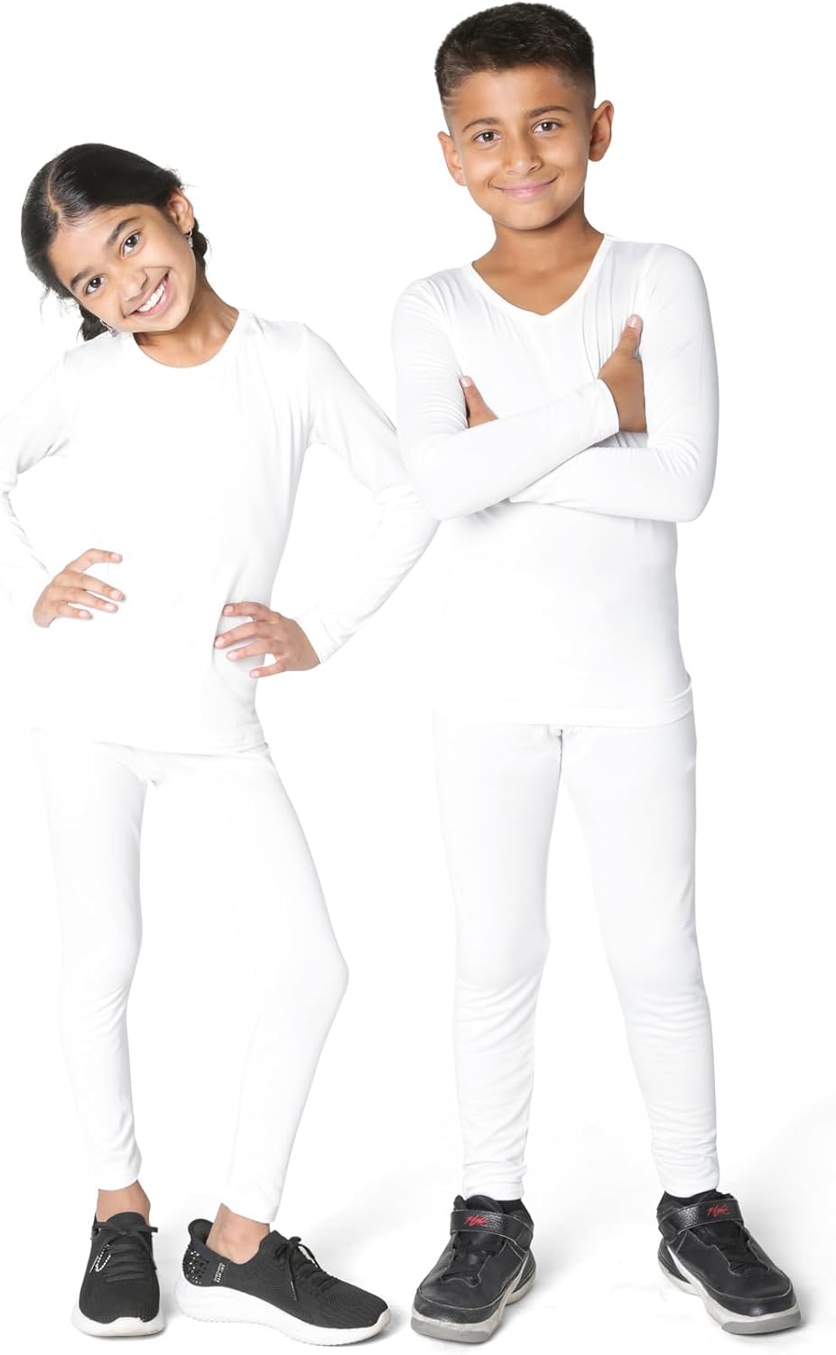 Girls Thermal Top and Bottom Underwear Set for Winter by EVERYDAY KIDS