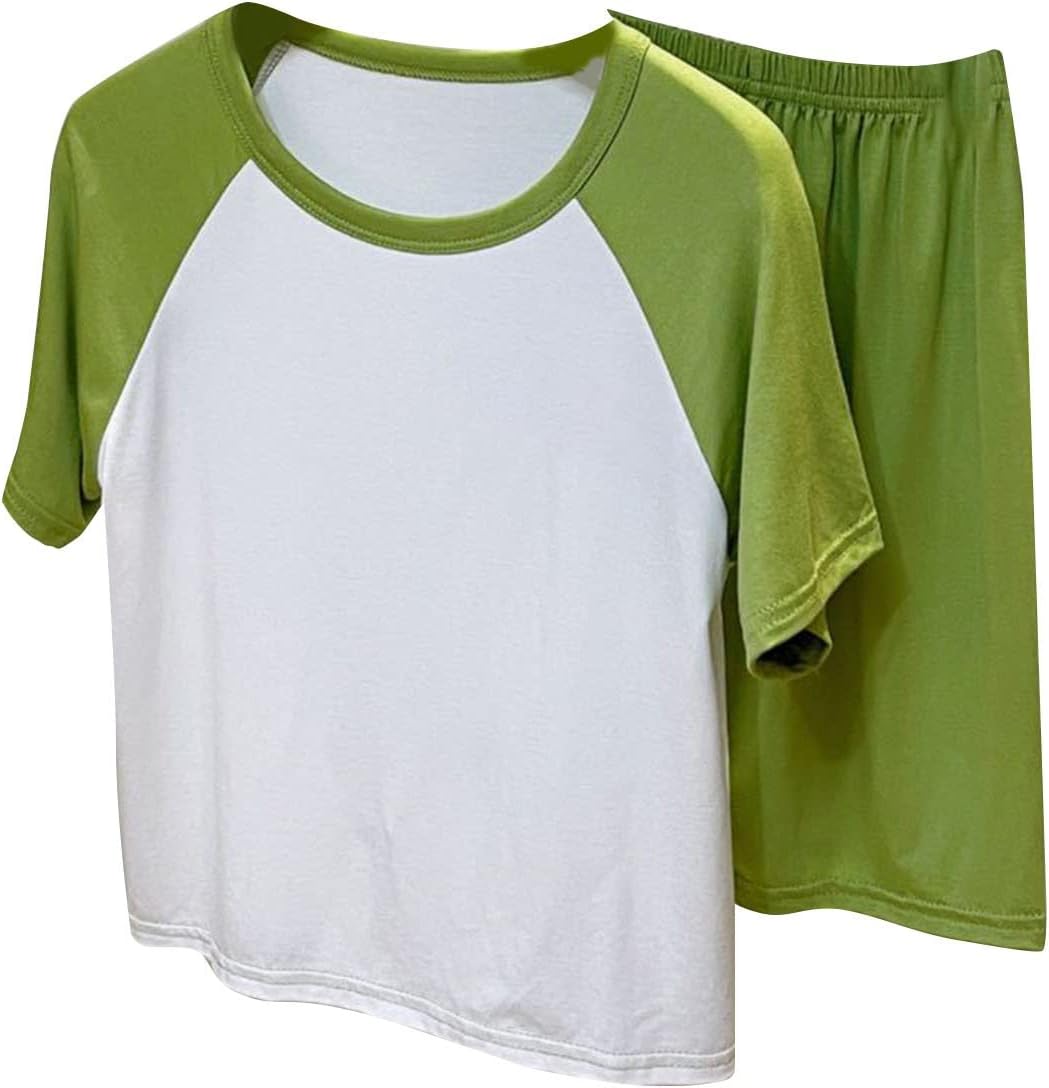 Cute Color-Block Tracksuit for Kids