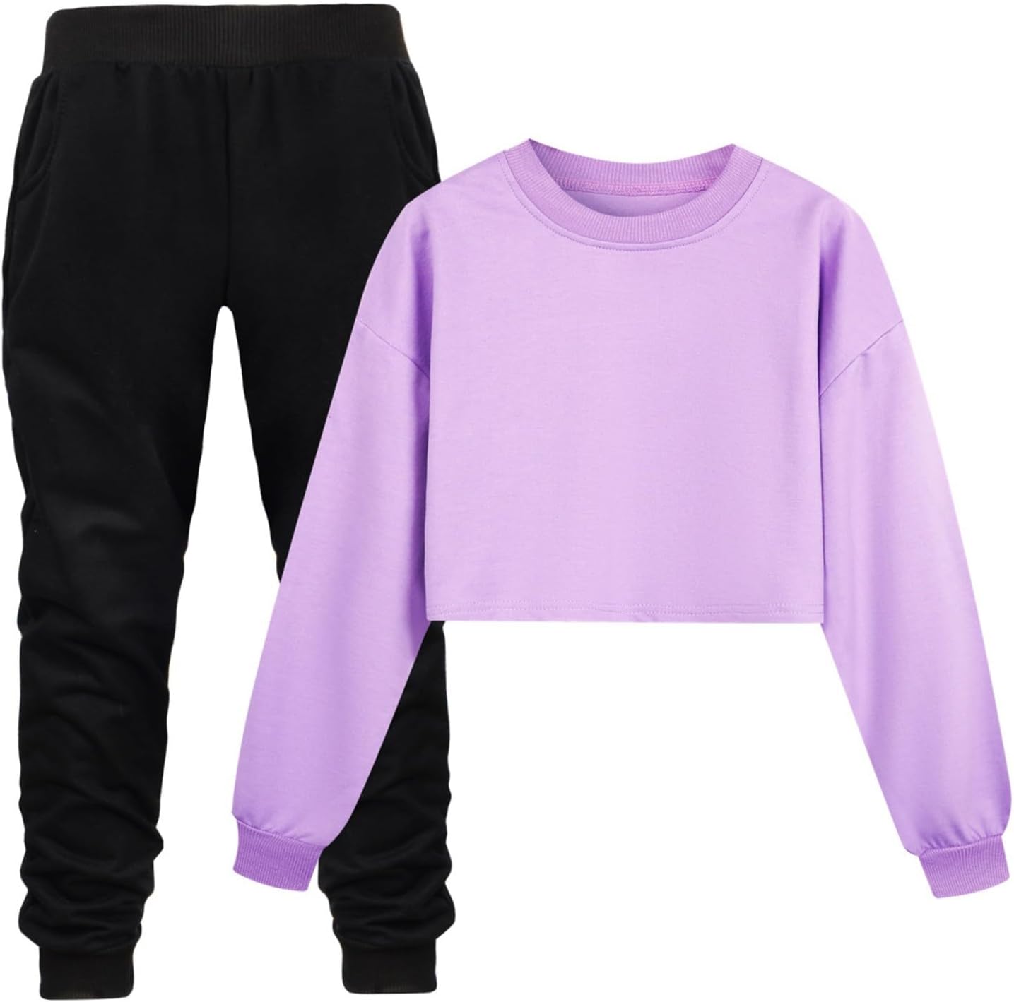 Kids Girls 2 Casual Sweatsuit Set