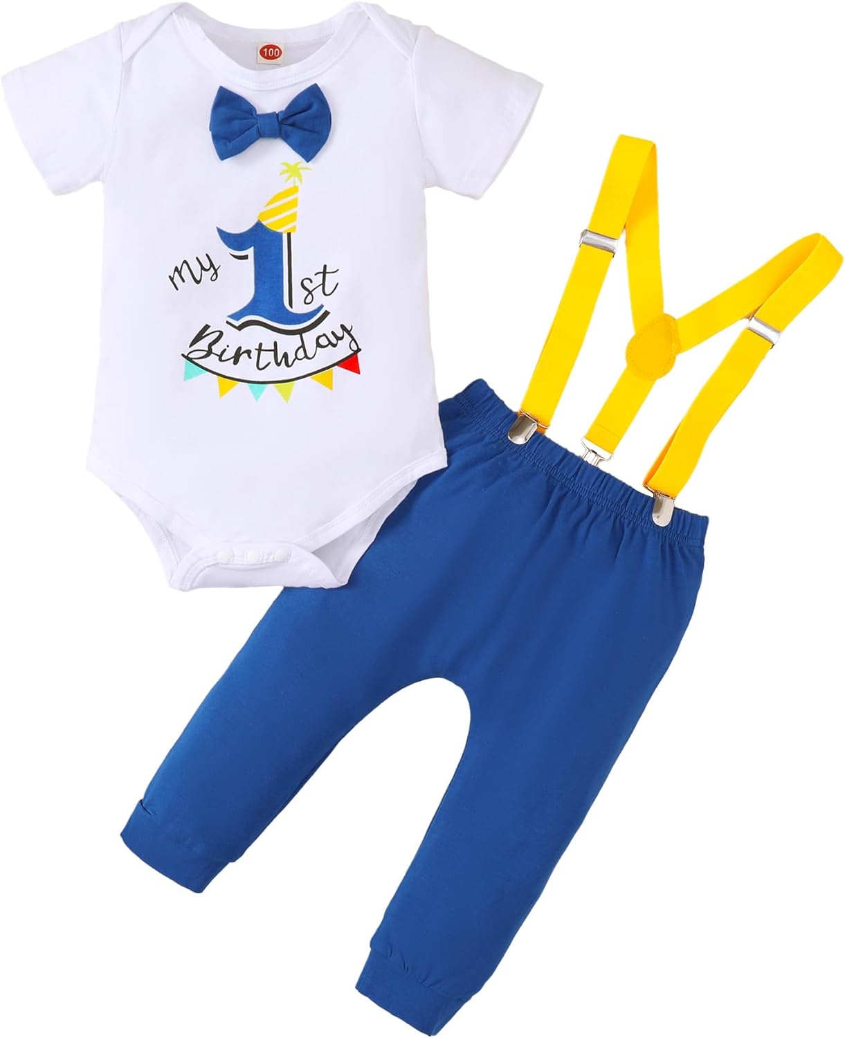1st Birthday Funny Cake Smash Outfit Unique Birthdays for Baby Boys