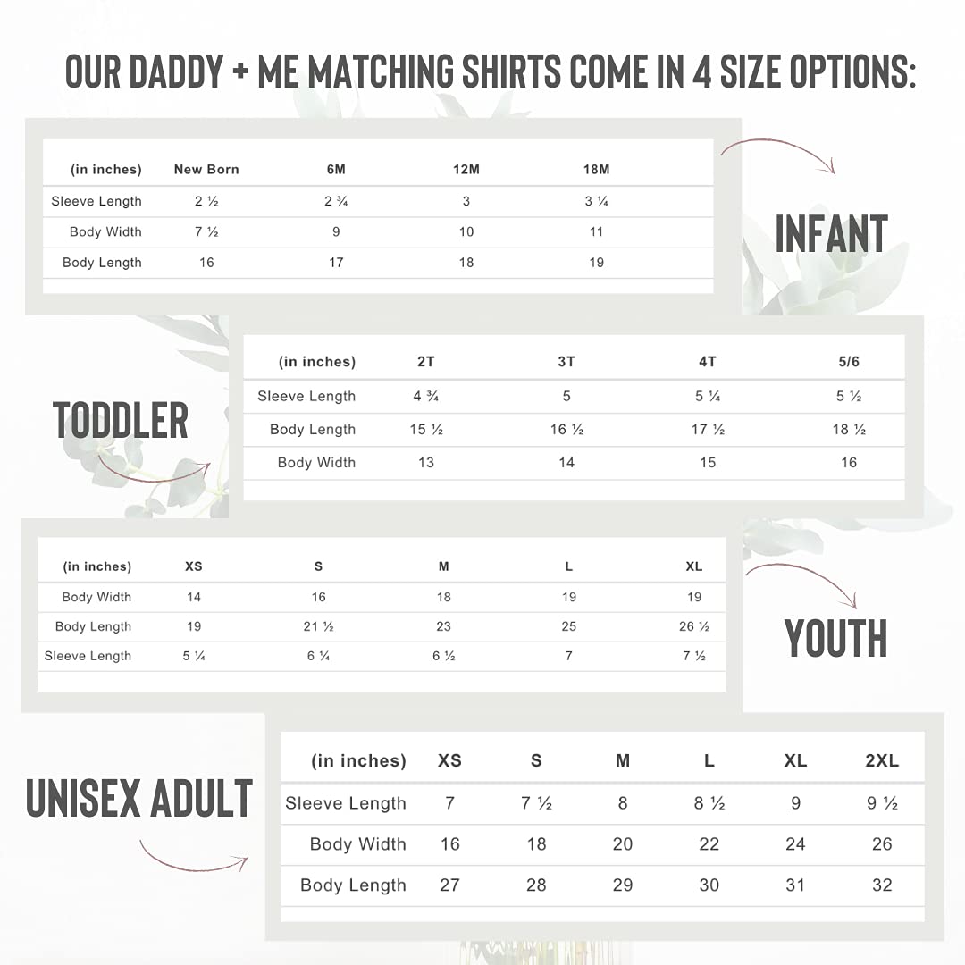 Daddy Daughter Matching Shirts