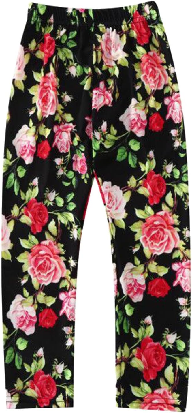 Kids Pull-On Artwork Leggings Fun for Girls