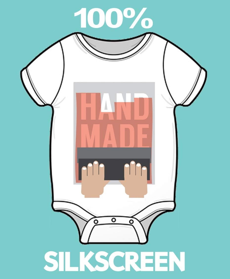 Reaxion Funny Cute Baby Girls Bodysuit 9 Months On The Inside