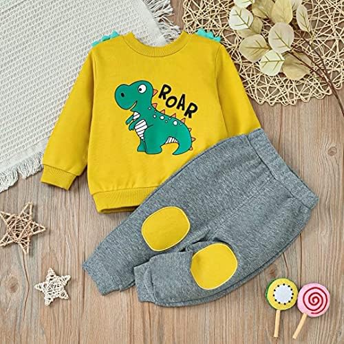 Kids Dinosaur Long Sleeve Sweater Set