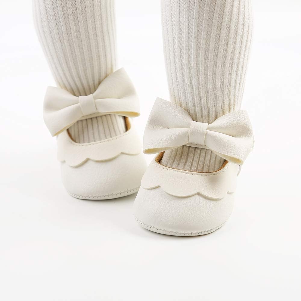 LAFEGEN Baby Girls Mary Jane Flats Soft Sole