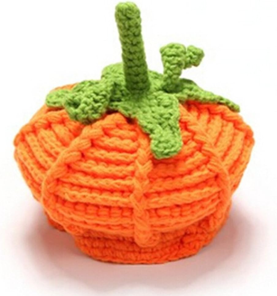 Handmade Halloween Baby Beanie for Newborns