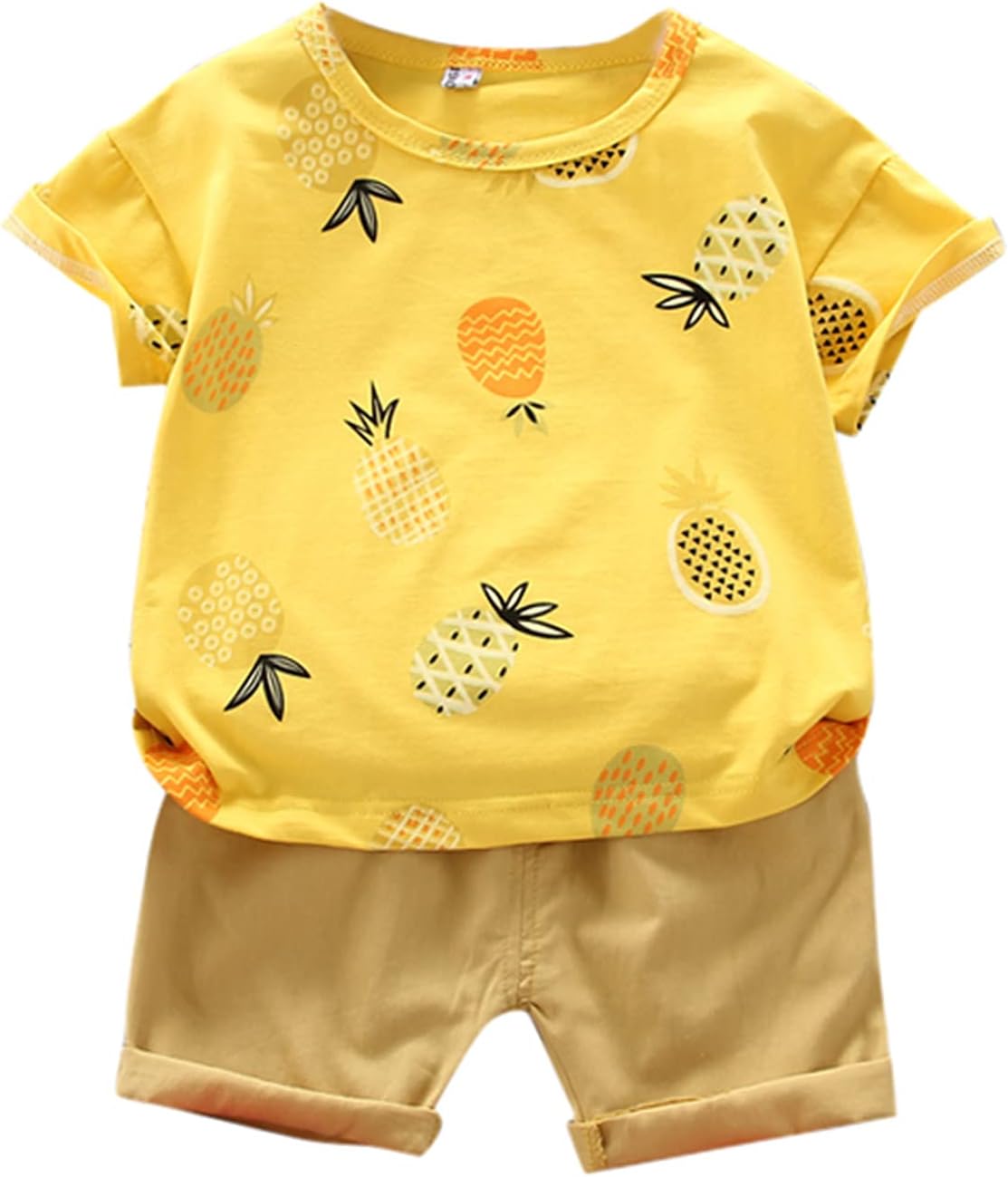 Best Fruit Pineapple T-Shirt Set for Kids