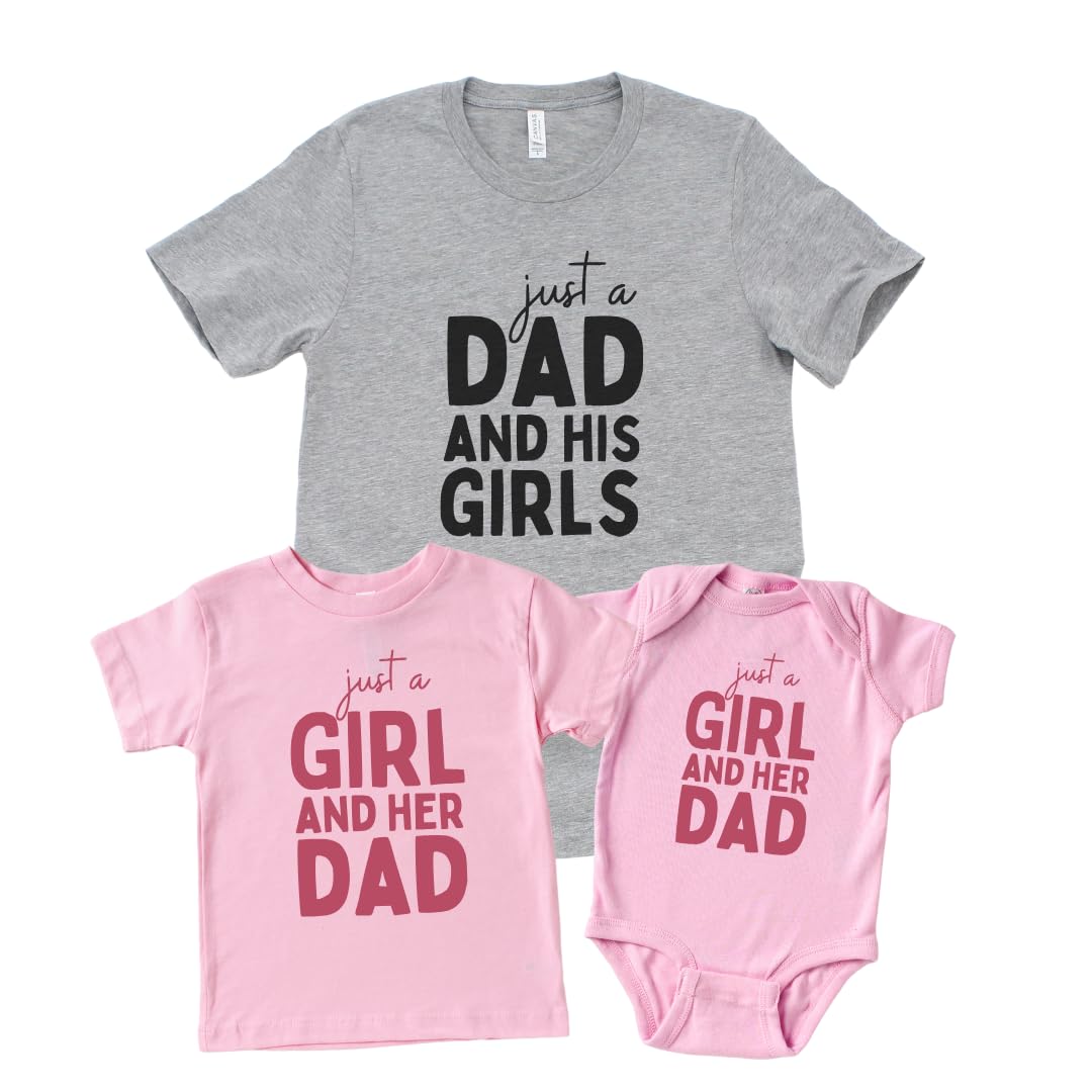 Dad and Daughter Matching Outfits Perfect Fathers Day Gift Birthday present