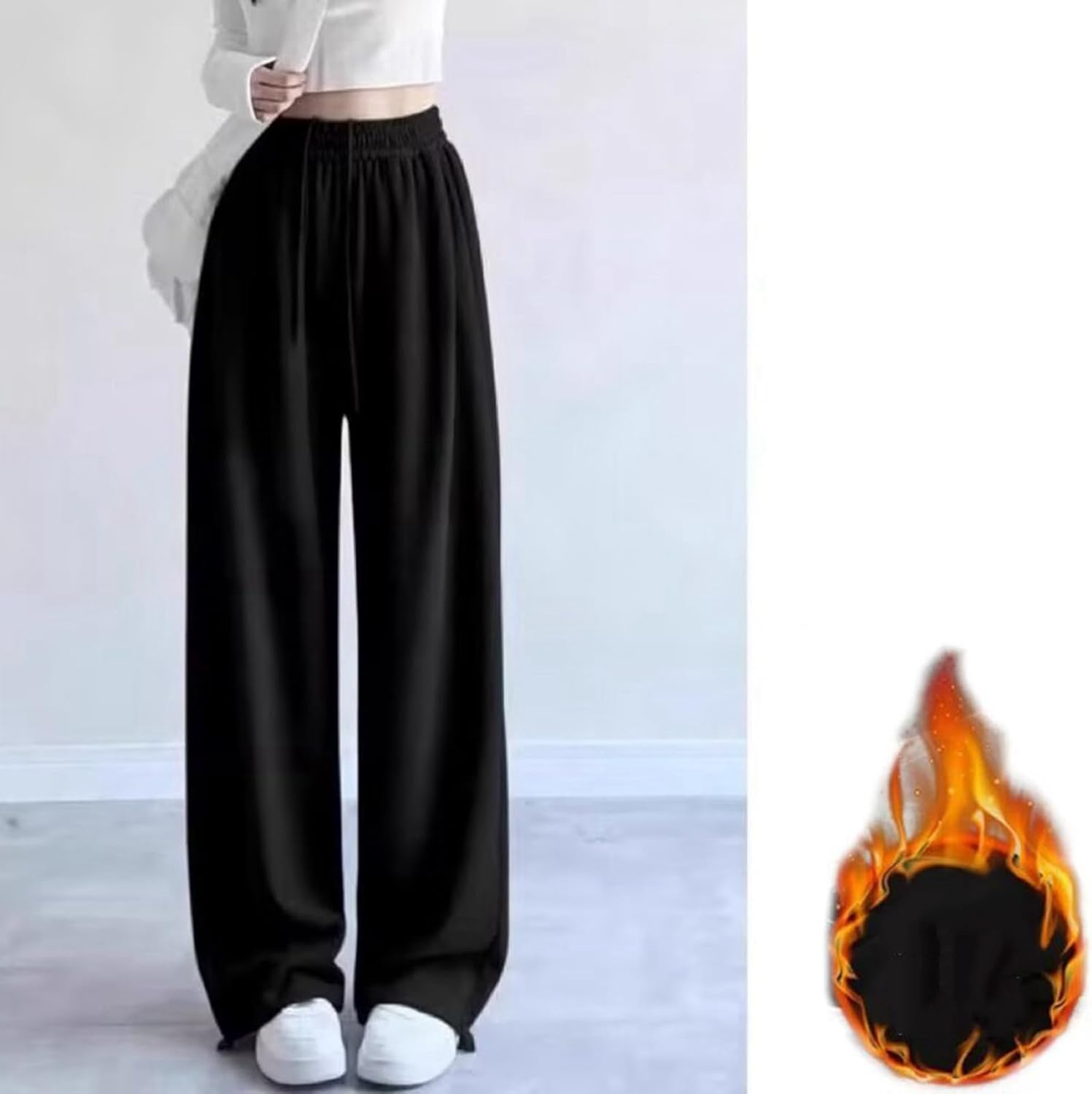 Y2K Fashion Straight Wide Leg Sweatpants for Girls
