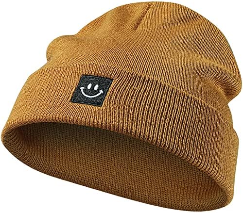 2-Pack of Lightweight Knit Toddler Beanies for Growth