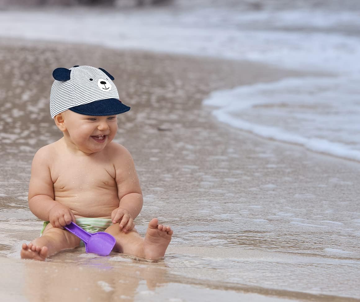 Adjustable Sun Hat for Baby Soft Stretchy