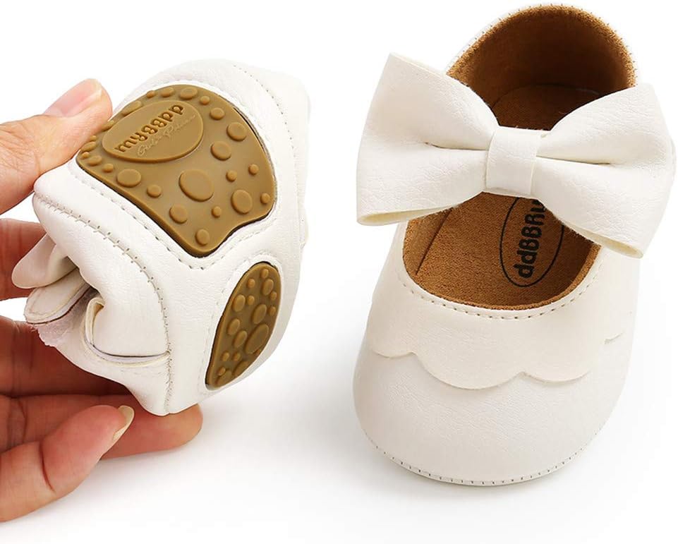 LAFEGEN Baby Girls Mary Jane Flats Soft Sole