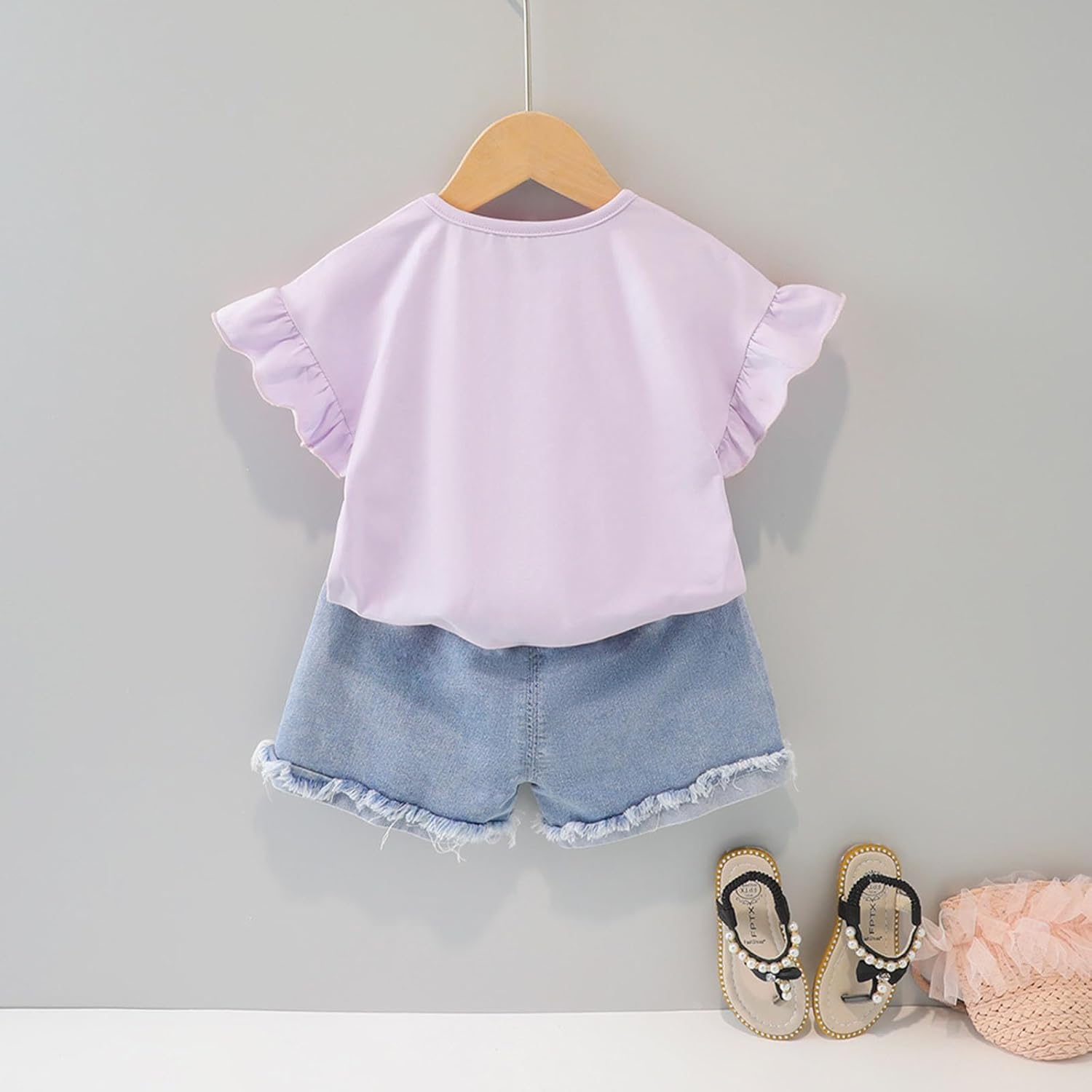 Cute Toddler Girls Spring Set