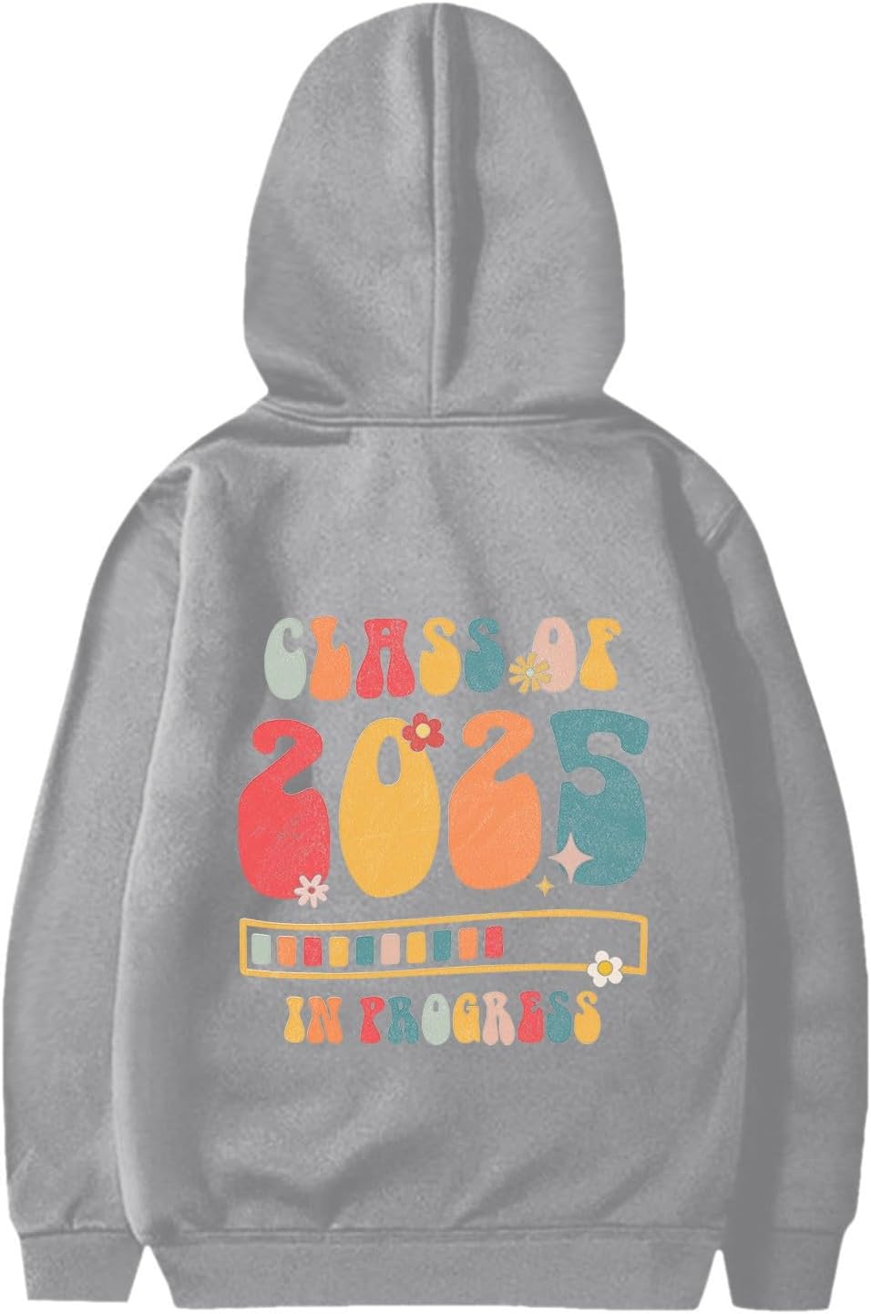 Premium Preppy Graphic Print Long Sleeve Hoodie for Boys