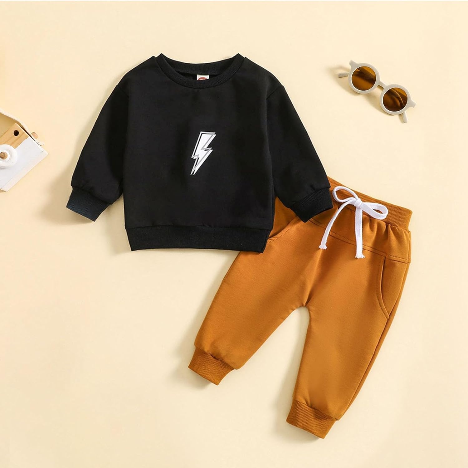 Kapsrqst Lightning Print Cotton Outfits