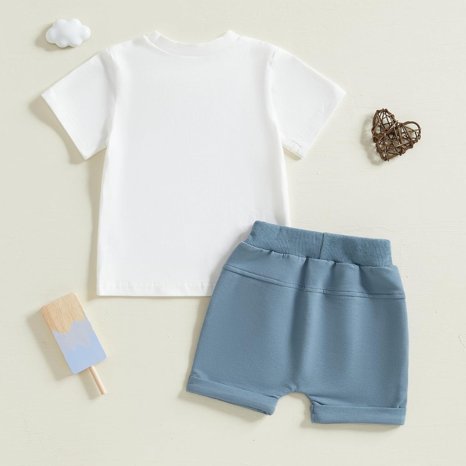 T-Shirt Shorts Set for Toddler Boys