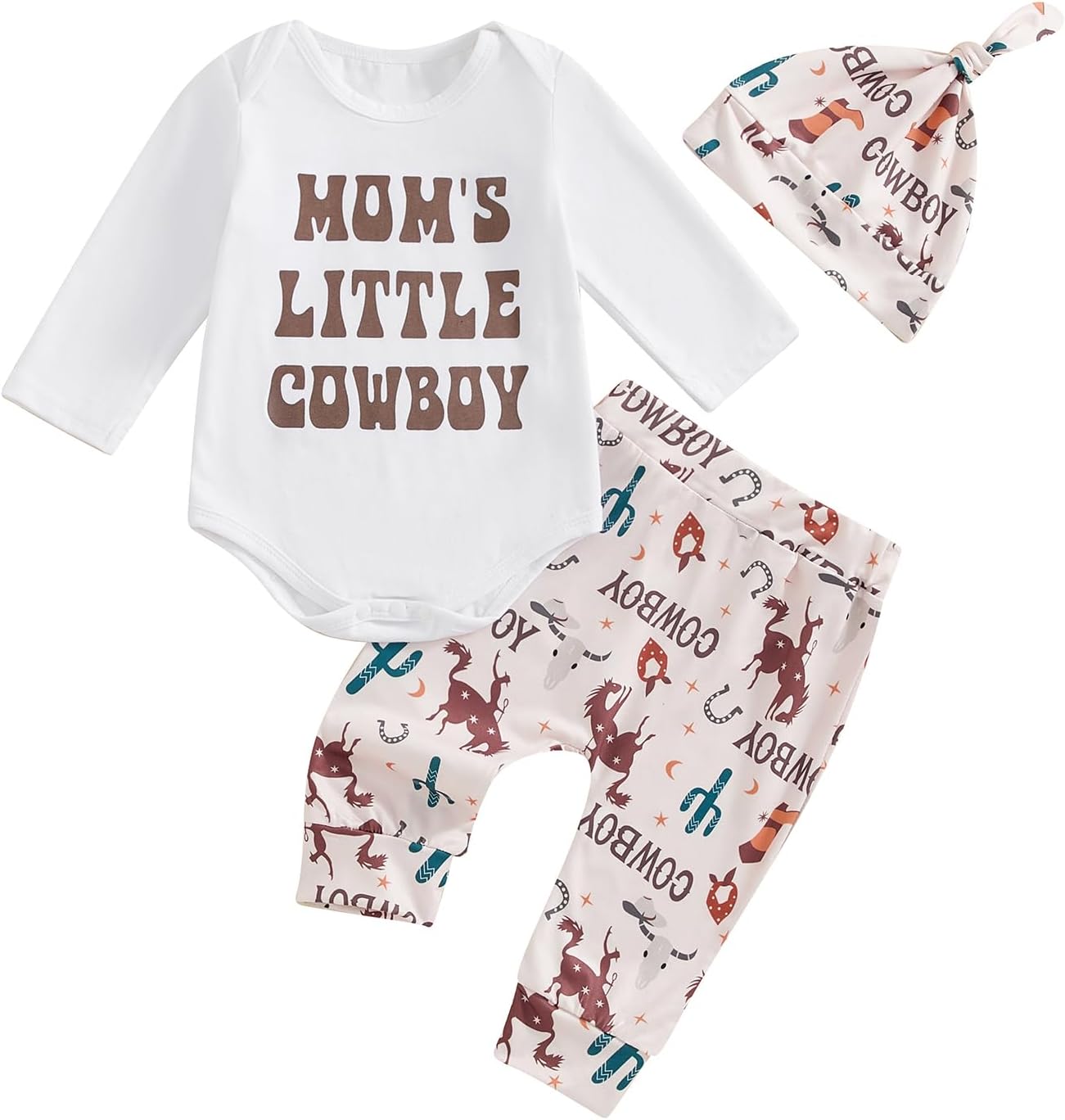 Dcohmch Baby Boy Western Sets