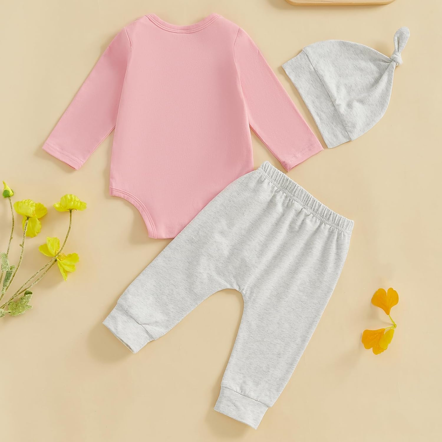 Yxniwxe Baby Boys Girls Spring Outfits Set 3PCs
