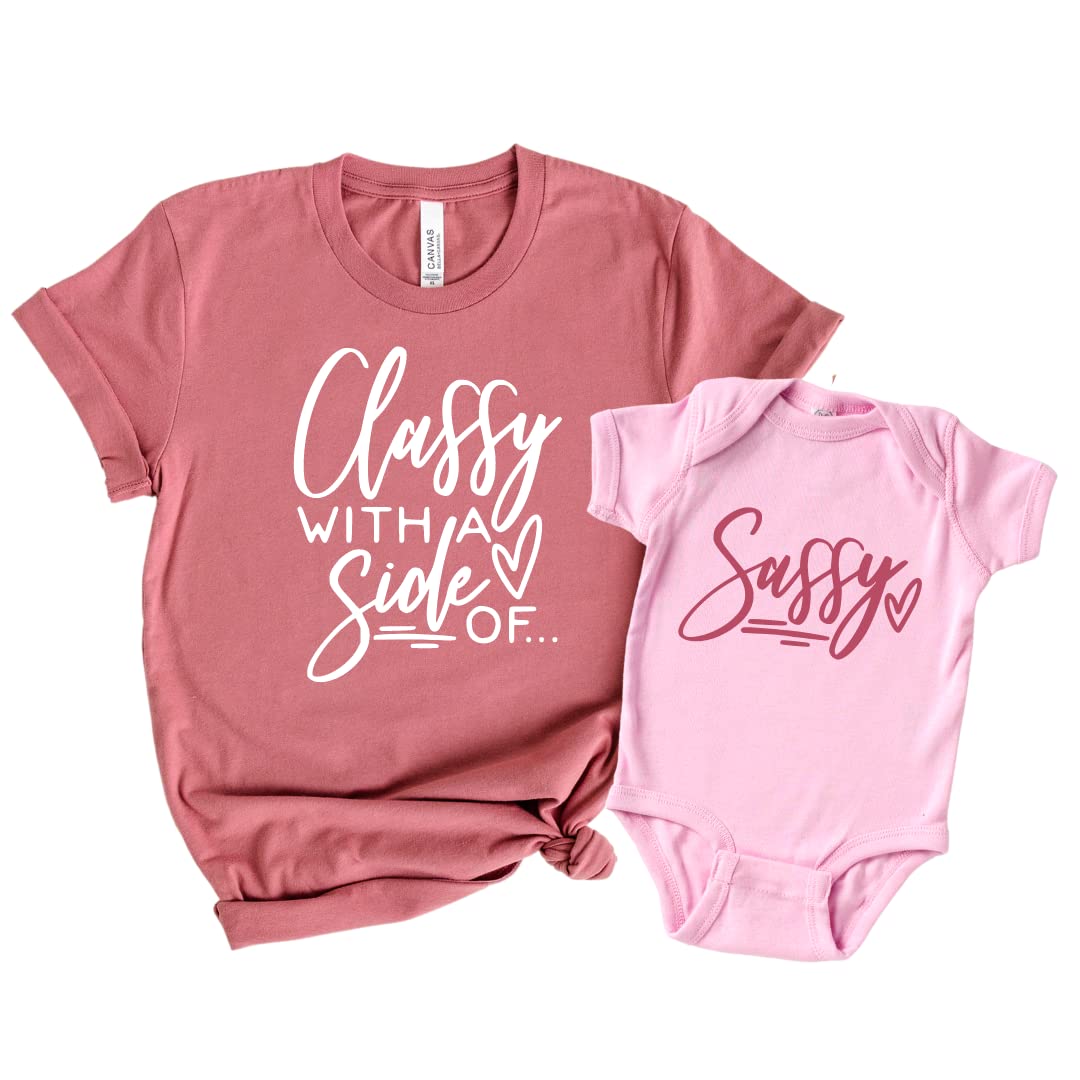 US-made comfyMommy Daughter Matching Outfits for Newborn Girl