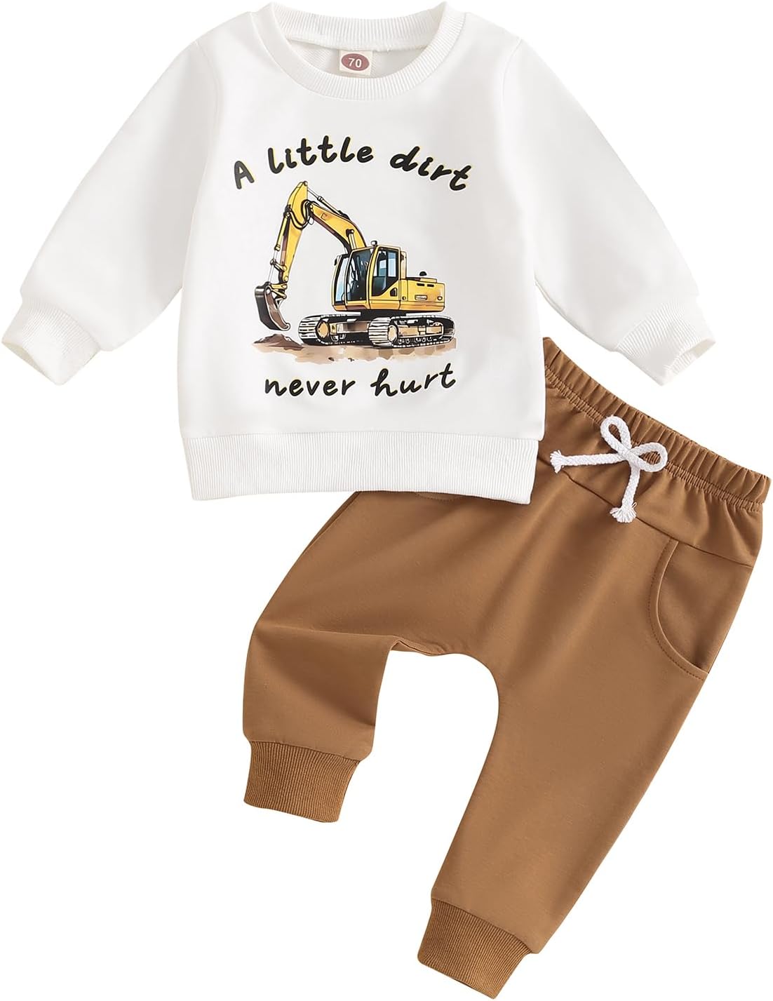MAYUMMPY Toddler Boys Tractor Farm Set - Cute Cozy