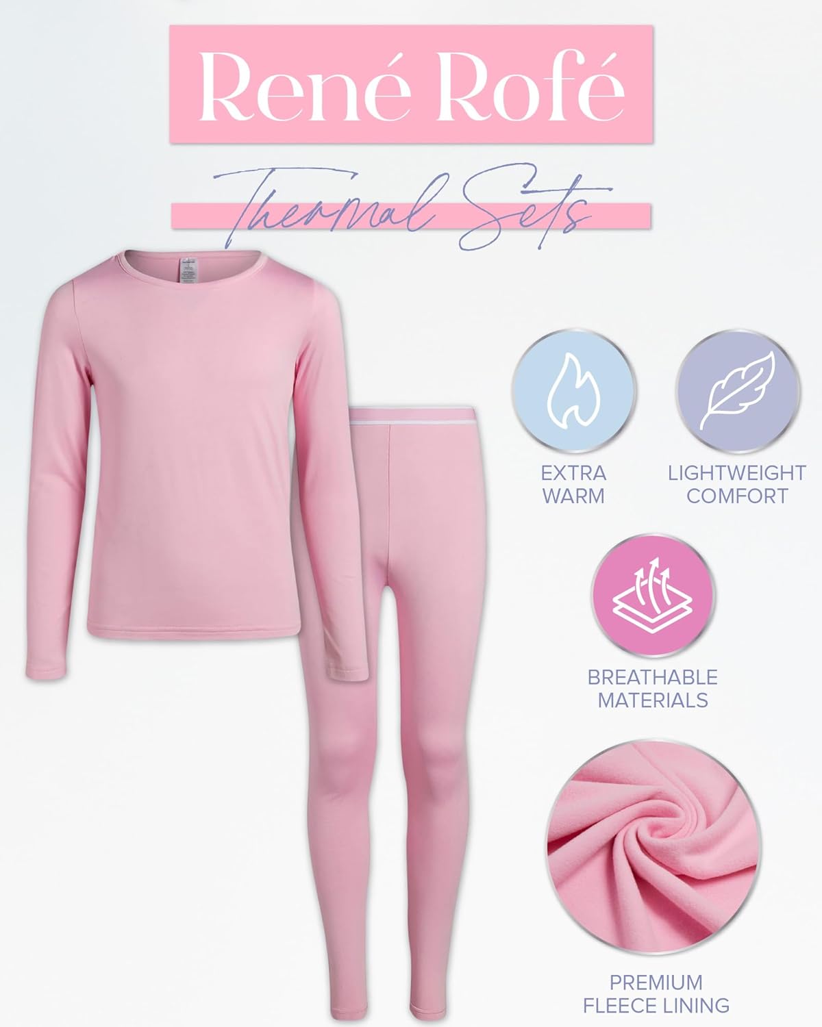 Cozy Thermal Sleepwear for Girls