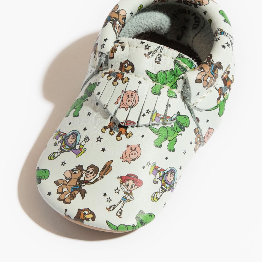 Sturdy Luxury Soft Sole Moccasins for Baby Girl