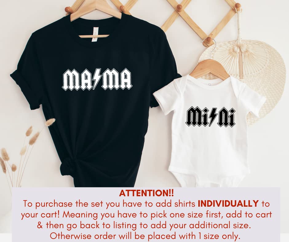 Perfect Mom-Daughter Outfit Unique Mothers Day Gift for New Moms