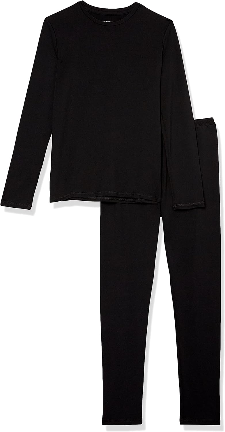 Fruit of the Loom Girls Thermal Baseball Set Perfect for Wintertime