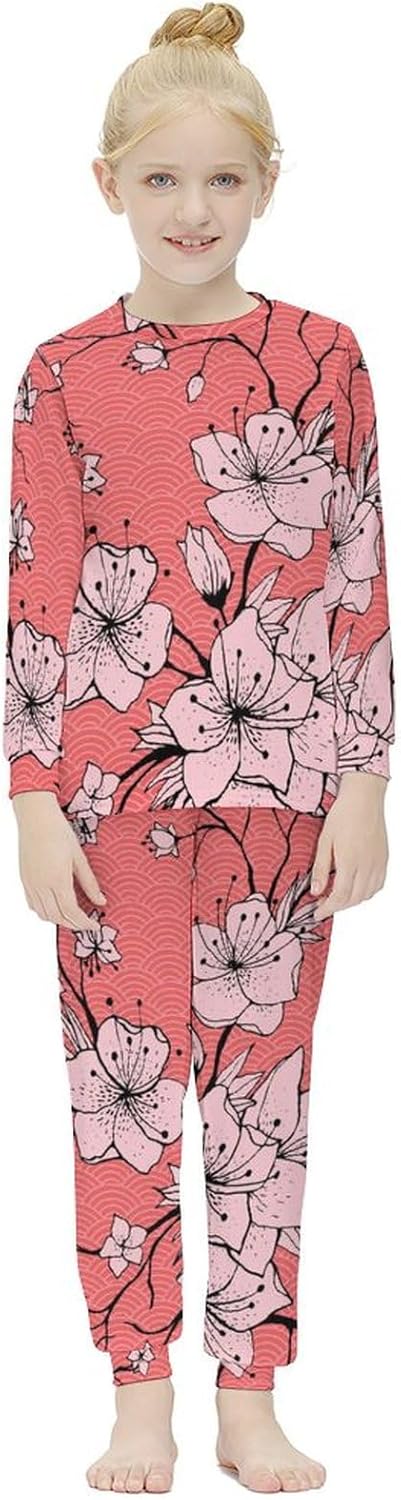 Girls Underwear Set Thermal Base Layer for Hot Days