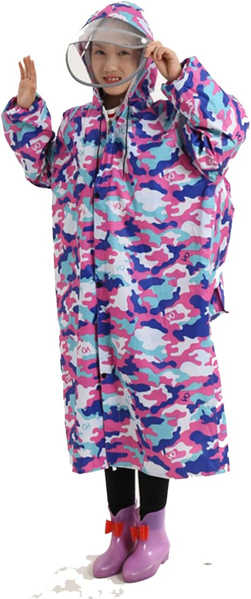 Kids Rain Wear CartoonChildren Toddler Raincoat Jacket Poncho for Boys Girls