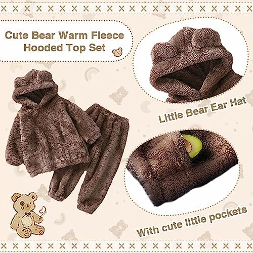 UVIPC Toddler Winter Fluffy Set