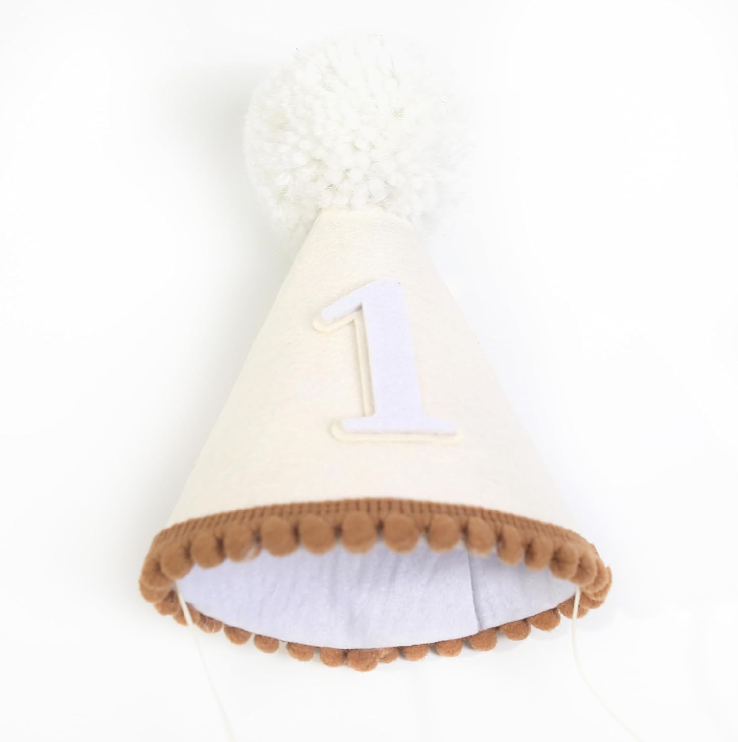 Boho 1st Birthday Hat - Conical Cap