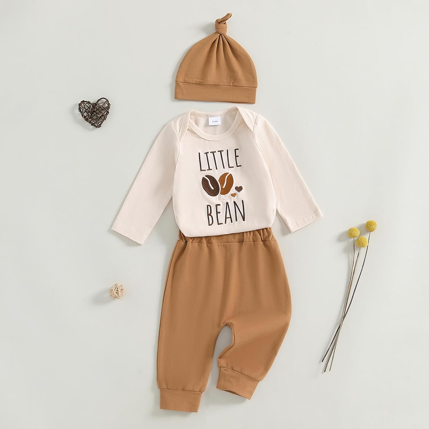 Adorable Newborn Romper Pants Set for Baby Boys Girls