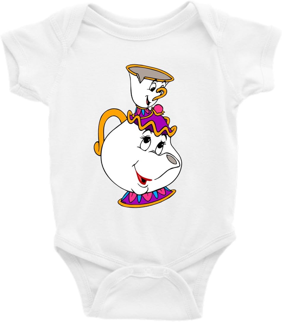Beauty and the Beast Long Sleeve Unisex Onesie