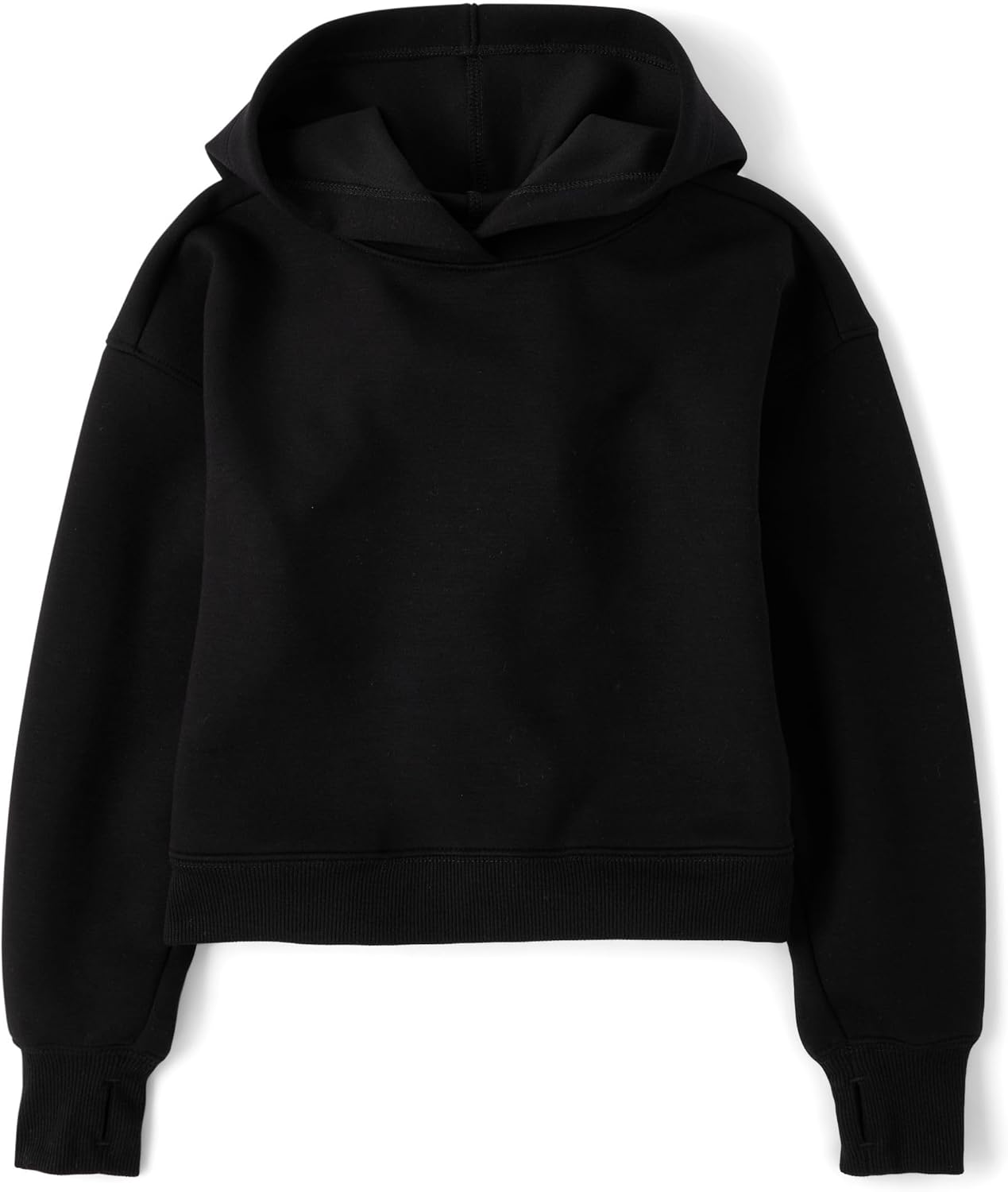 Comfortable Stylish The Childrens Place Girls Active Long Sleeve Hooded Sweatshirt
