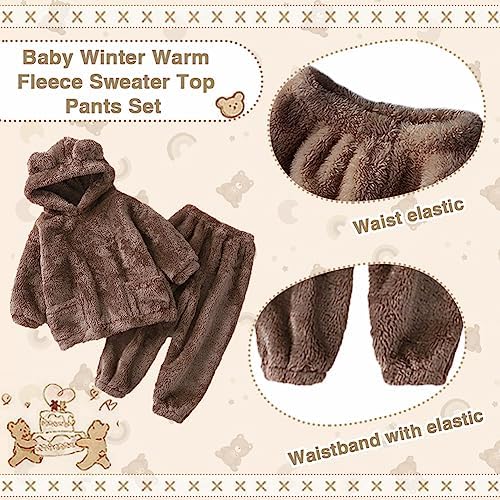 UVIPC Toddler Winter Fluffy Set