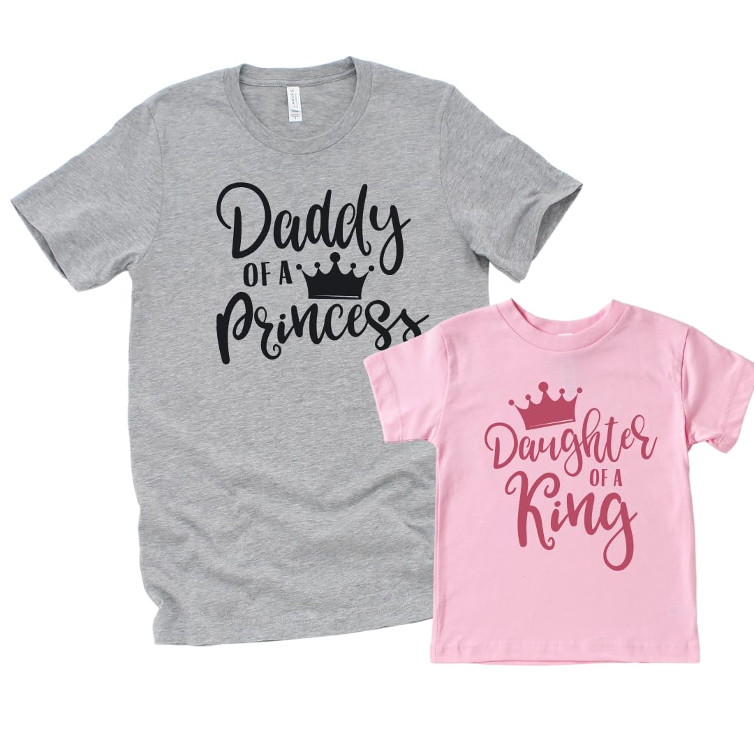 Daddy Daughter Matching Outfits 1st Fathers Day Gift Custom Dad Daughter Shirts