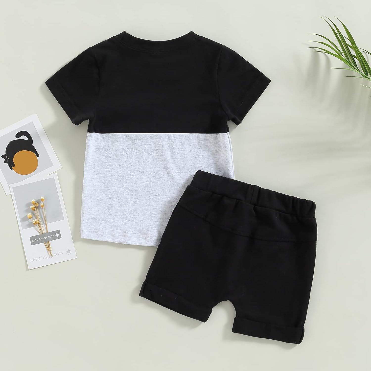 Rtnnsbbfcm Newborn Summer Clothes 2Pcs Casual Outfit