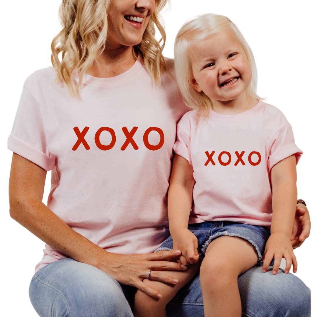 Perfect Matching Valentines Day T-Shirts for Mom and Baby
