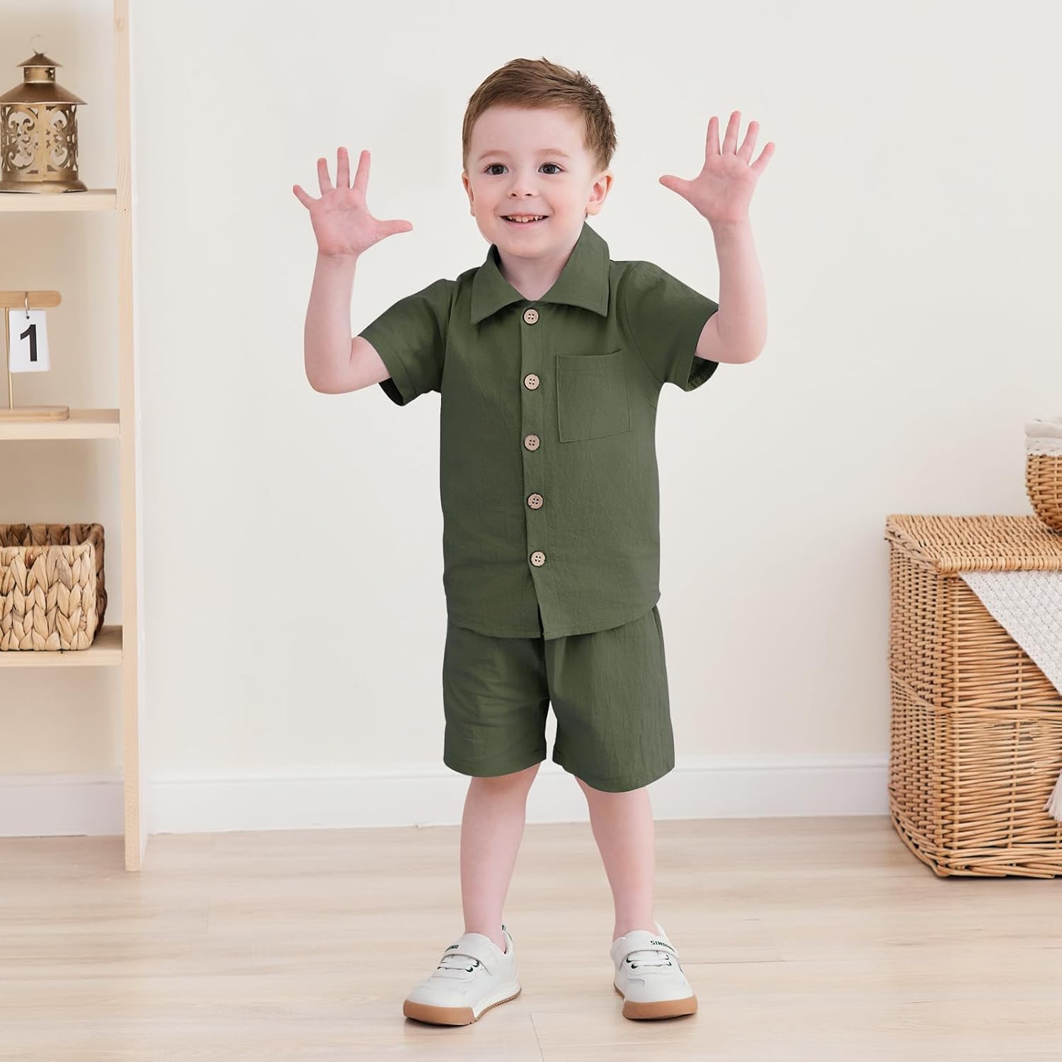 Perfect Day for summertime NeutocdToddler Boy Outfit Too Cute Too Comfortable