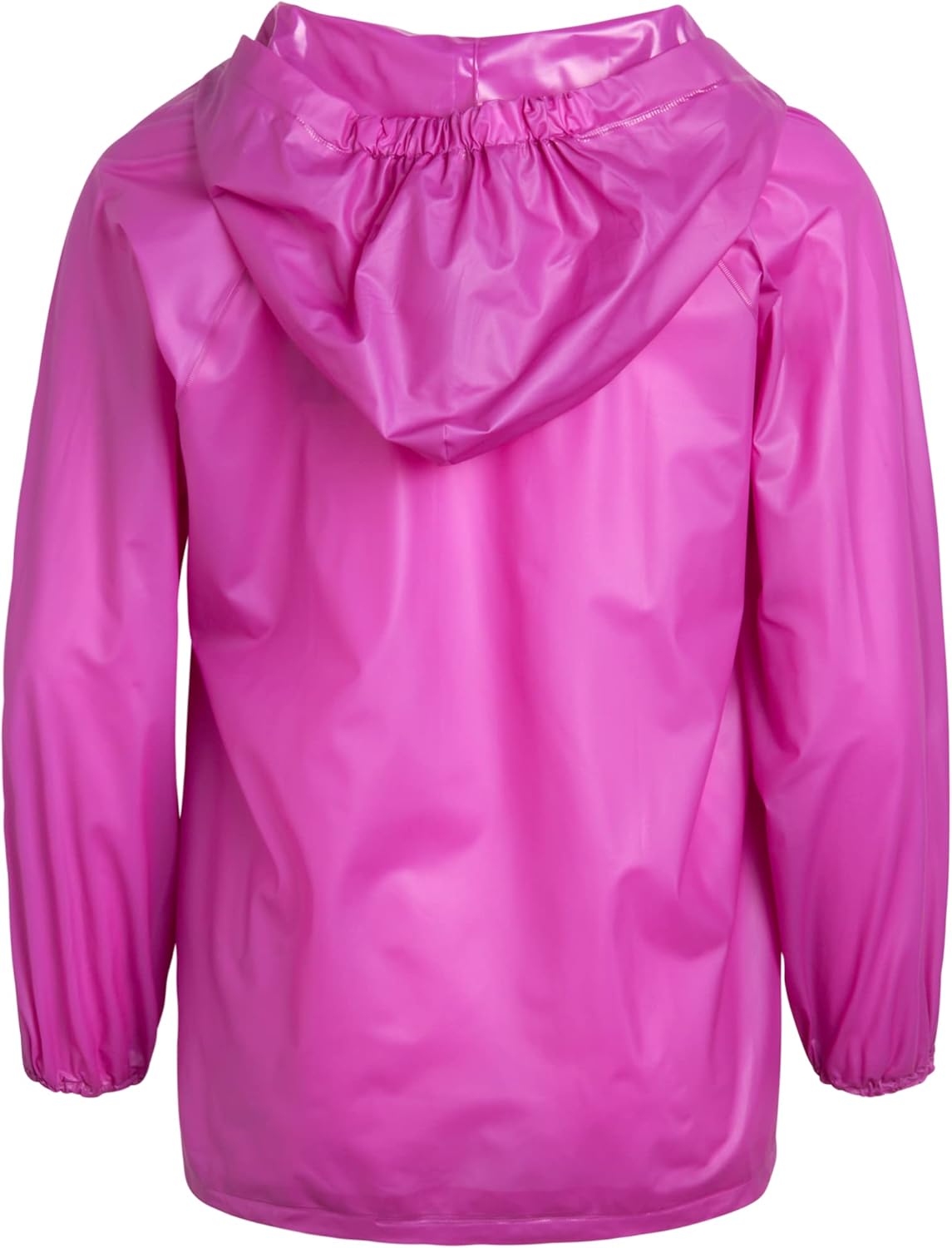 Girls Waterproof Raincoat with Hooded Slicker for Ages 12M-6