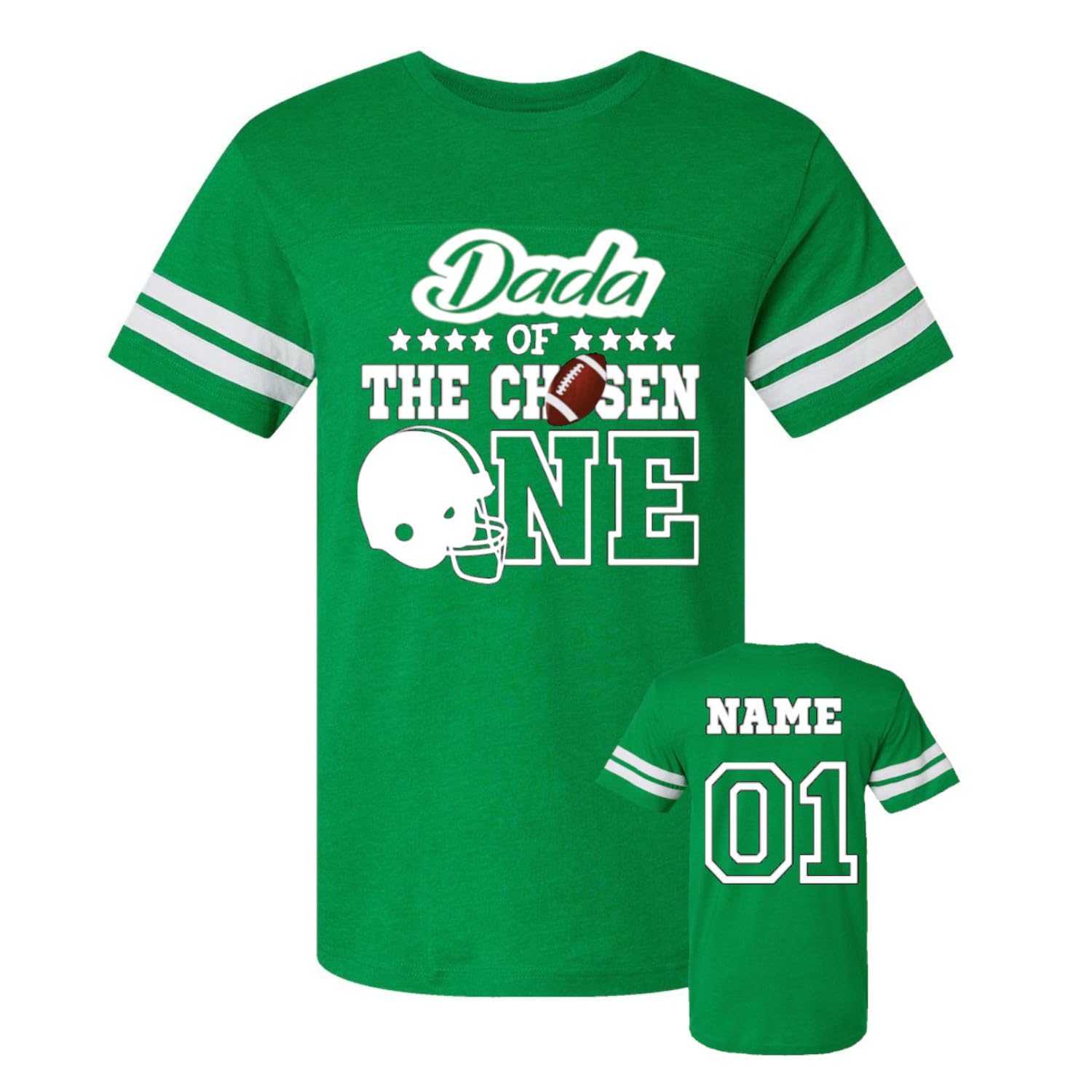 Personalized Baby Kids T-Shirt with Family Stripe