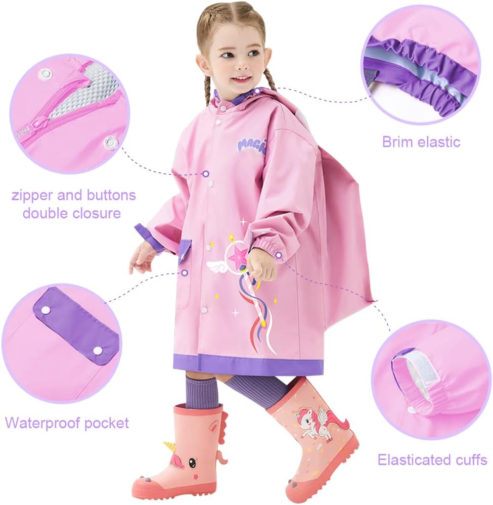 Kids Raincoat Boys Girls