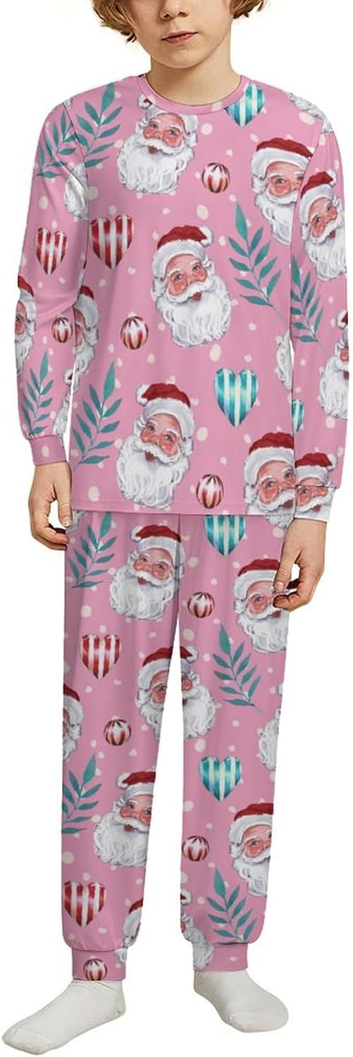 Meiko Santa Claus Thermal Underwear Set for Boys and Girls