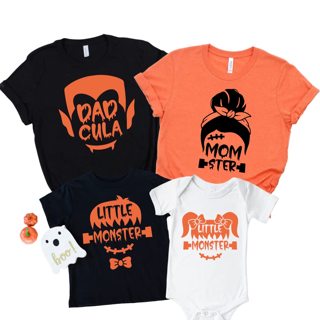 Momster Dadcula - Family Halloween Outfits for Trick or Treat More