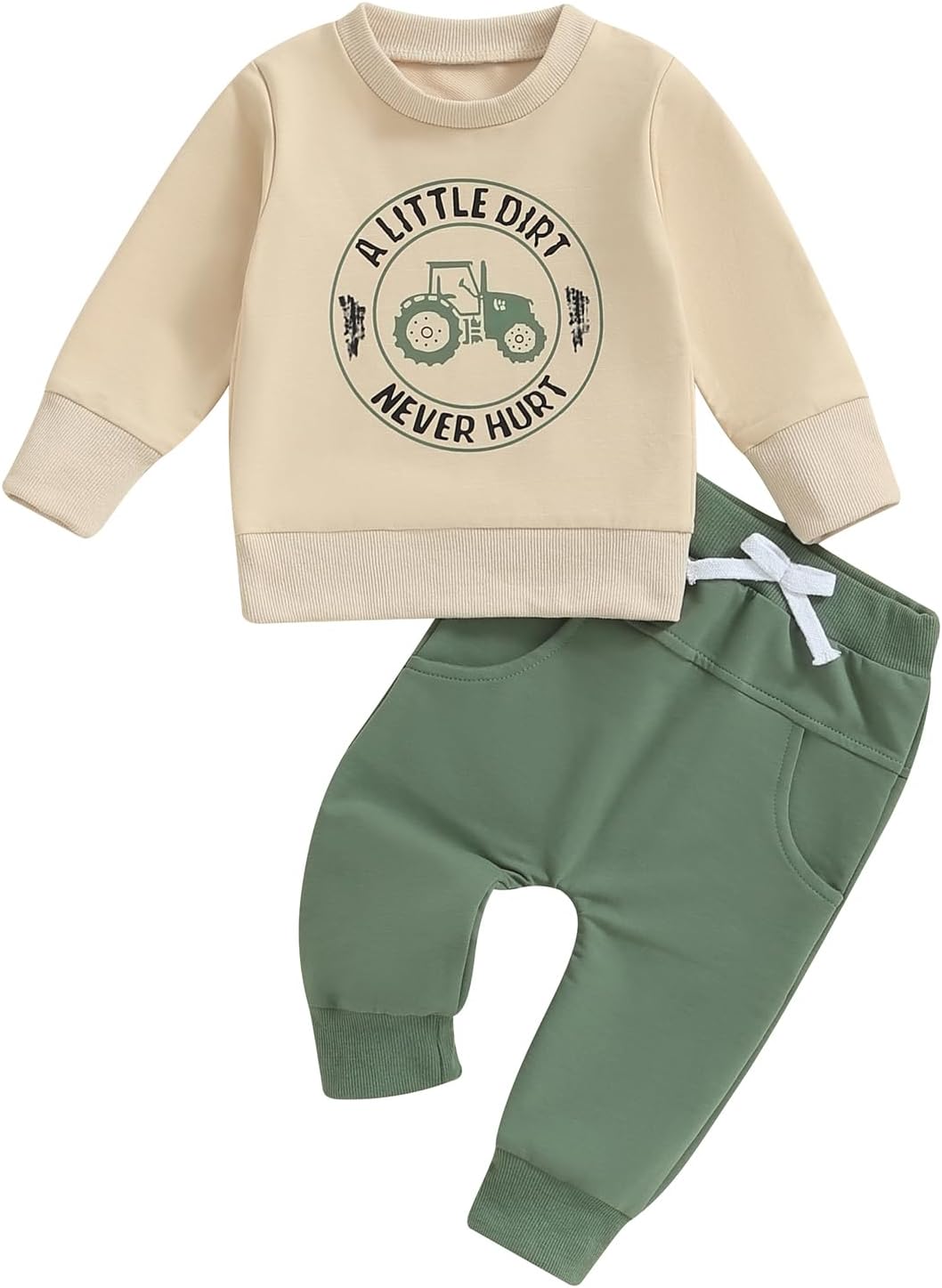 TheFound Toddler WinterBaby Essentials - Pullover Pants Set